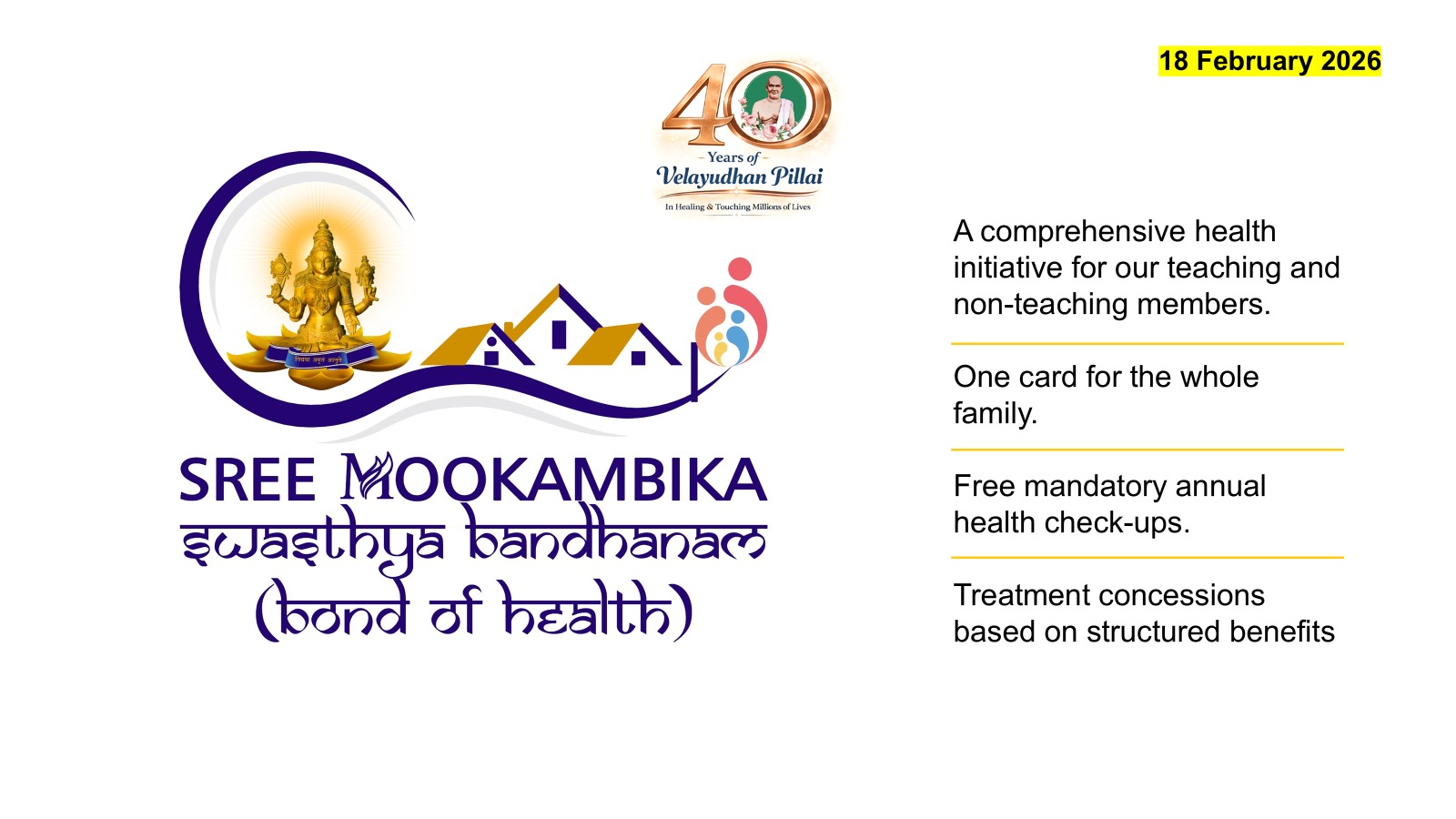 Sree Mookambika Swasthya Bandhanam — Bond of Health